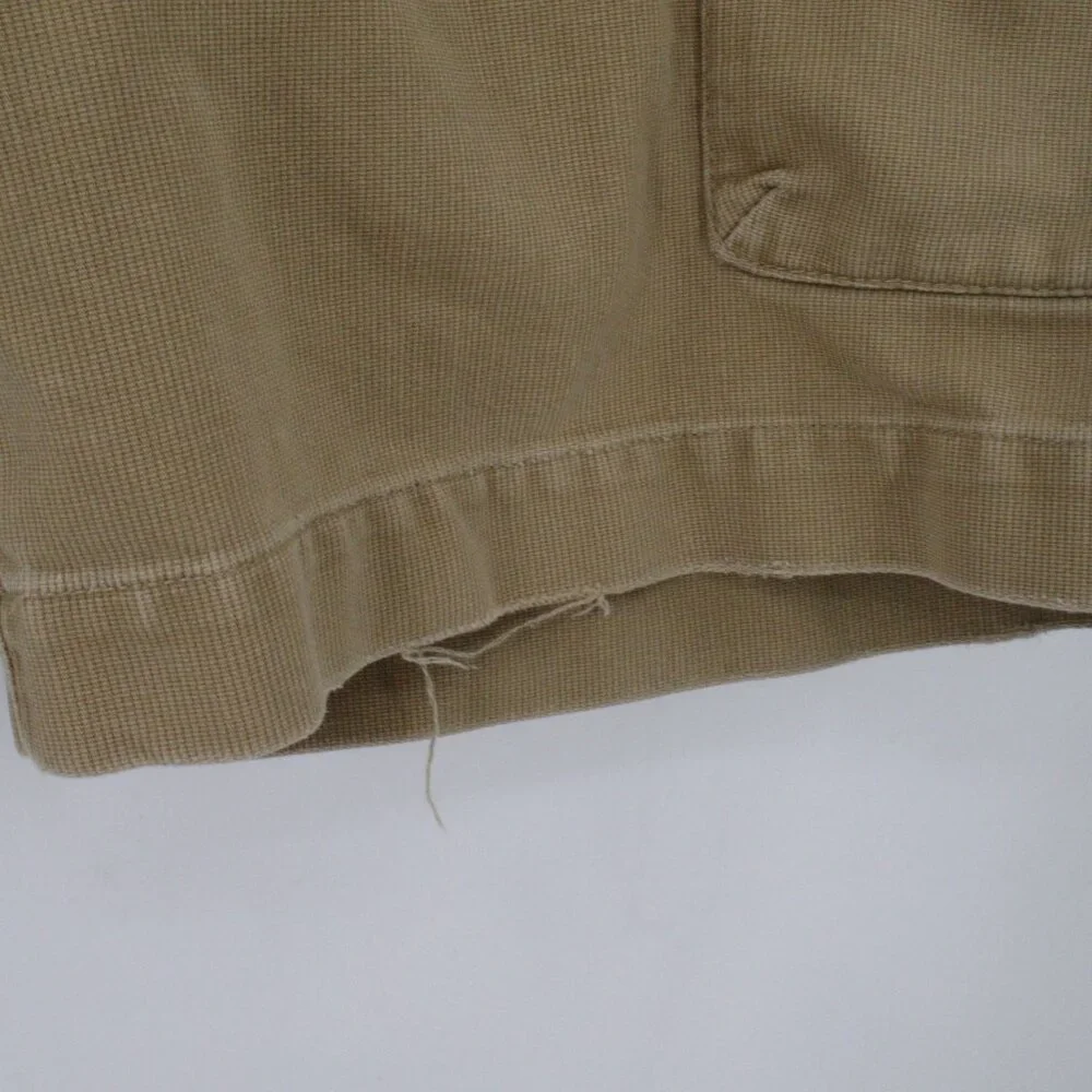 Vintage Y2K Abercrombie and Fitch Cargo Shorts Mens 32 34x11 military side cinch